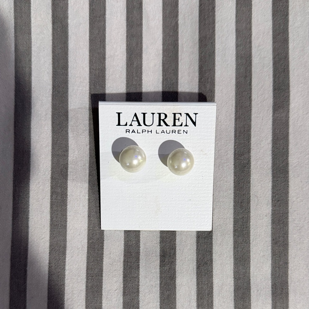 Lauren Ralph Lauren Pearl Earrings